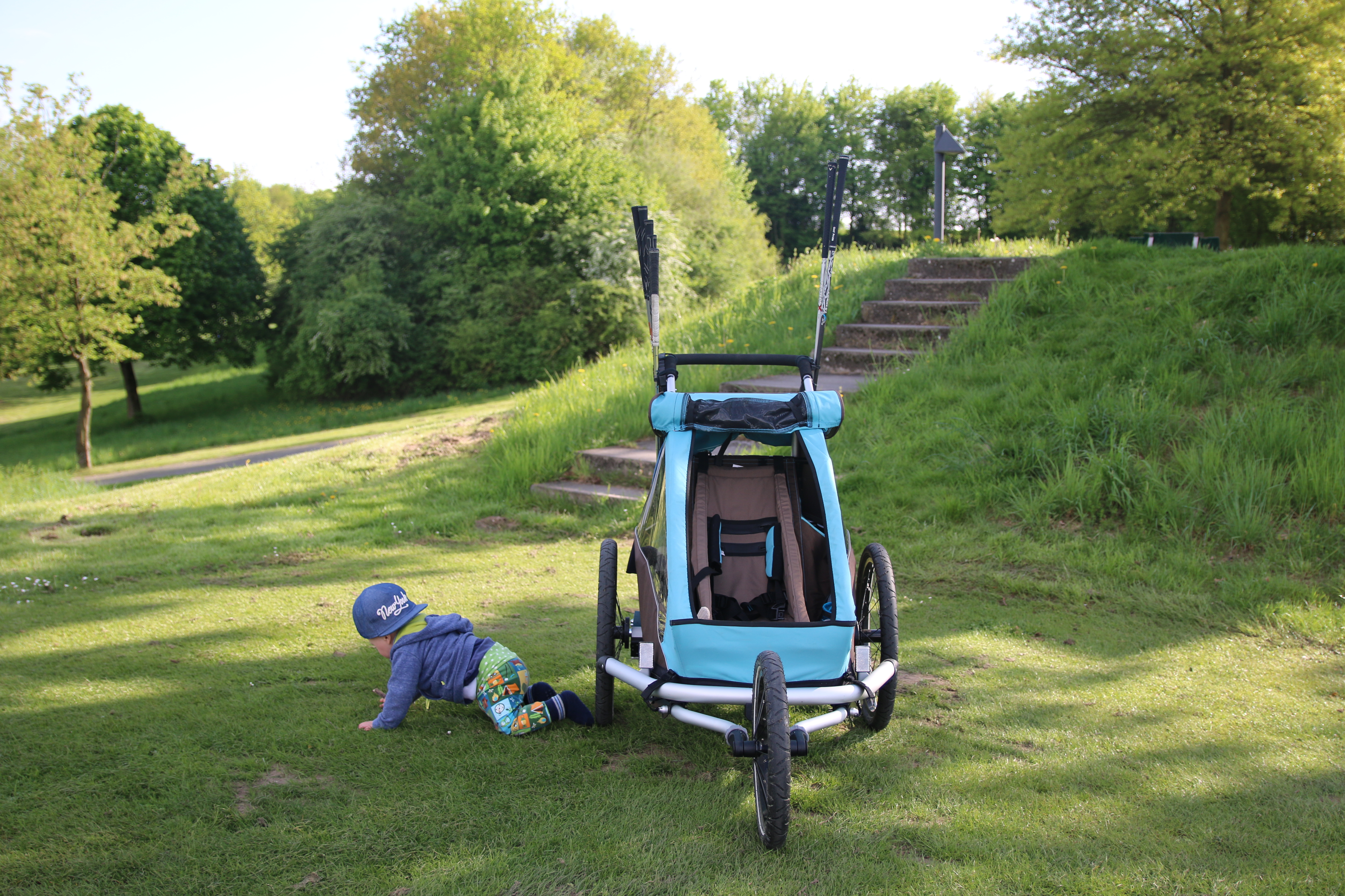 Croozer golfschläger 4 vorderansicht